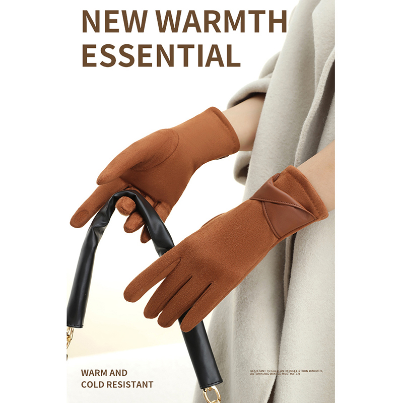 1 paar suède handschoenen voor - Leather Driving Glove recensie en prijs