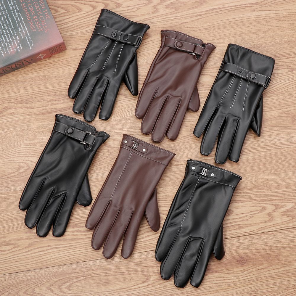 Heren Fleece Thermisch Lederen - Leather Driving Glove recensie en prijs