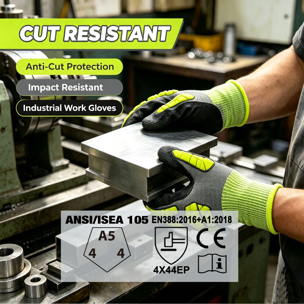 ANSI A5 Touchscreen-werkhandsc - Work Glove Impact recensie en prijs