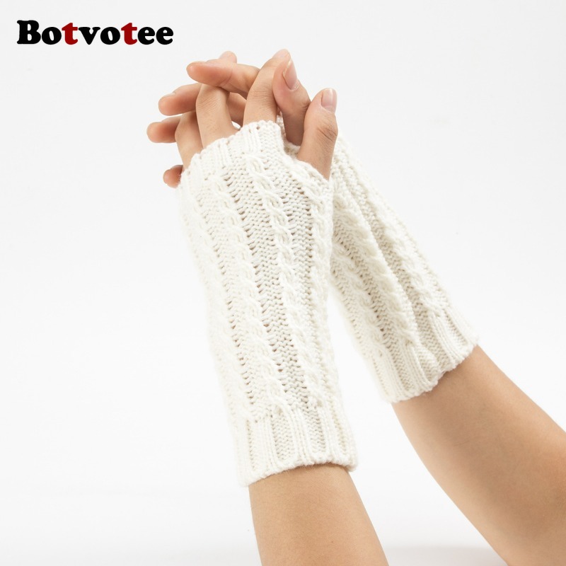 Botvotee Y2k Half Vinger Winte - Fingerless Glove Knit recensie en prijs